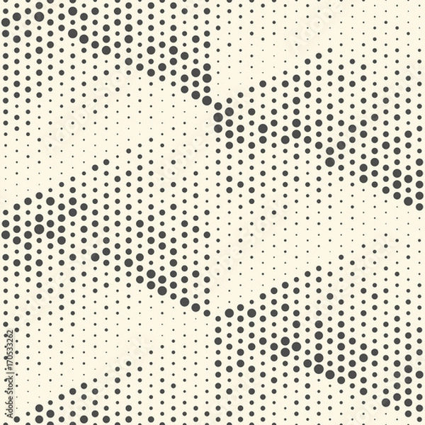 Fototapeta Seamless Triangle Background. Minimal Dots Pattern