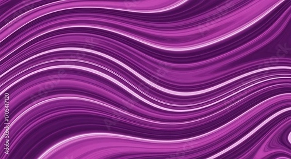 Fototapeta Purple Abstract Wavy Design.