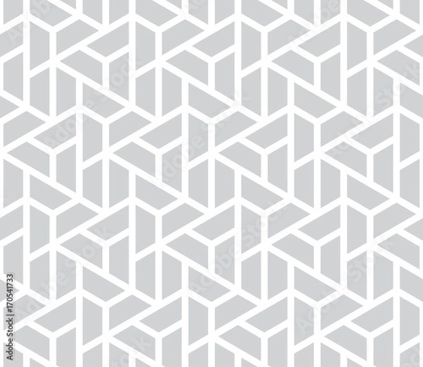 Fototapeta simple seamless geometric grid vector pattern