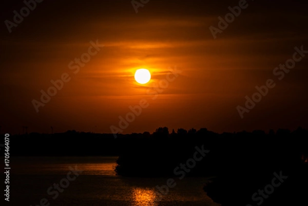 Obraz sunset over the sea