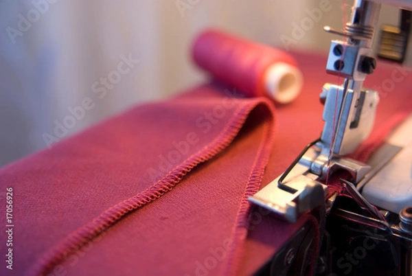 Fototapeta sewing process