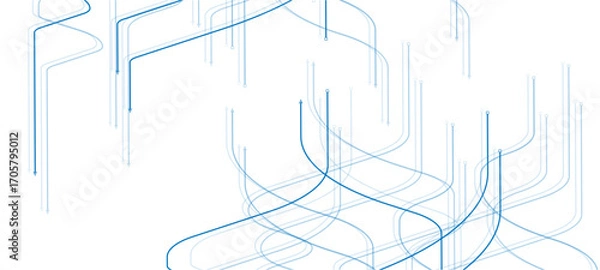 Obraz abstract blue background