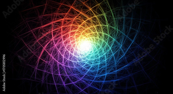 Obraz abstract spiral pattern, background design element