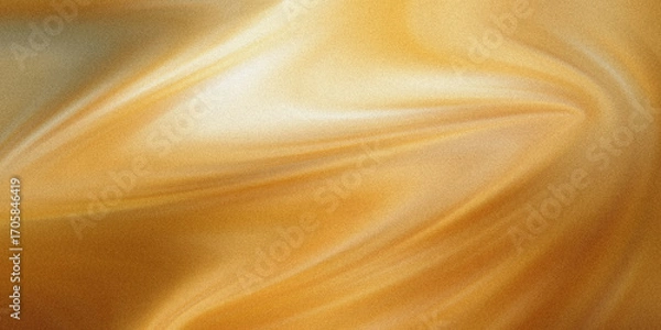Fototapeta A swirling abstract texture with a gradient of warm golden and bronze tones, creating a sense of luxurious movement and depth