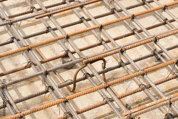 Obraz Reinforcement metal framework.