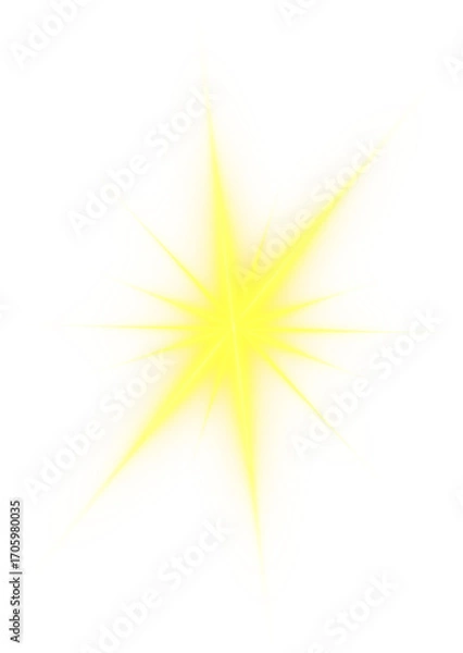 Fototapeta Dynamic Spark Line