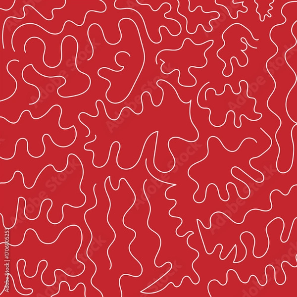 Obraz abstract new pen tool pattern design.