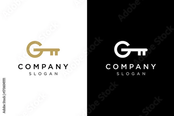 Obraz G key shaped logo horizontal