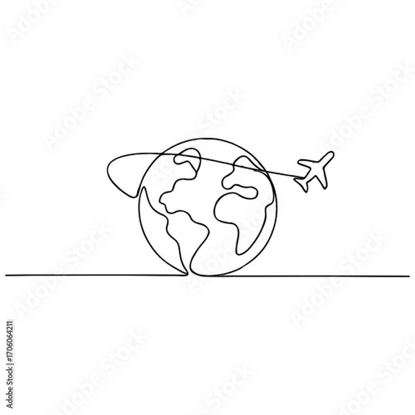 Fototapeta vector illustration of a cat and mouse