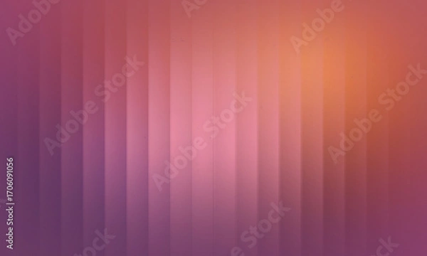 Fototapeta Pink Orange Gradient Striped Background, Abstract Vertical Lines Texture for Design