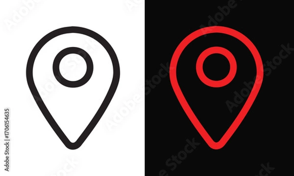 Obraz new locsation icon 