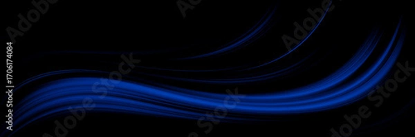 Fototapeta abstract blue and black are light pattern with the gradient is the with floor wall metal texture soft tech diagonal background black dark clean modern.