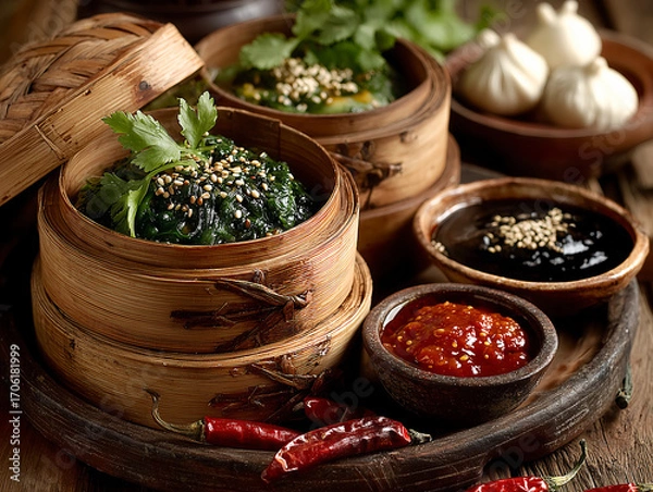 Obraz chinese dim sum