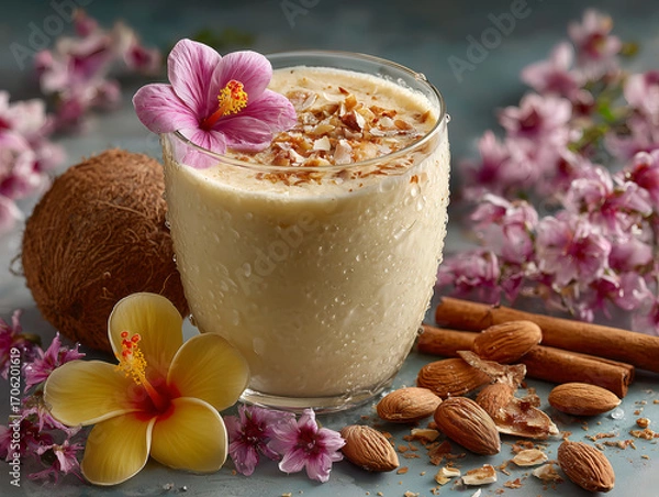 Obraz coconut smoothie