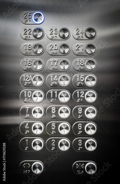 Obraz Elevator buttons