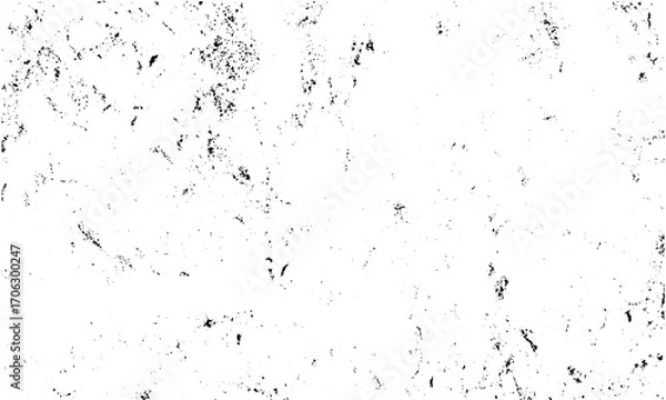 Fototapeta black isolated grunge background with distressed white and grey abstract texture.  black, white, texture, vector, distressed, overlay, grunge, background, abstract, textured, effect, 