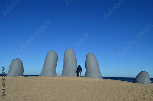 Obraz Hands in the sand