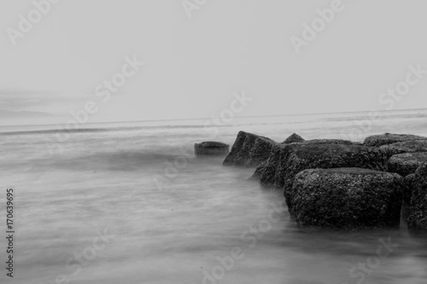 Obraz Meer in Bali langzeitbelichtet