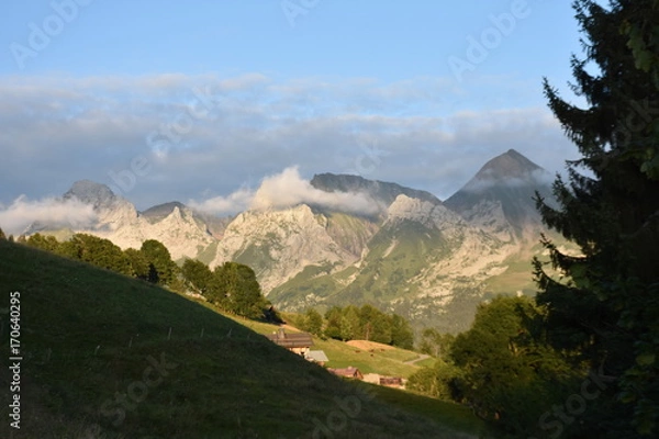 Fototapeta Aravis chain 