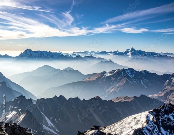 Obraz Majestic alpine panorama