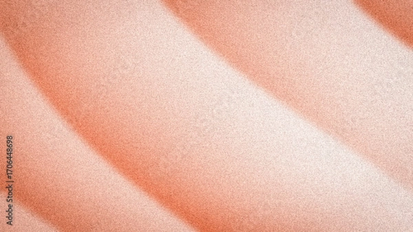 Fototapeta Abstract light peach and orange background with soft, blurred diagonal lines and a grainy texture. Perfect for warm, inviting designs and templates