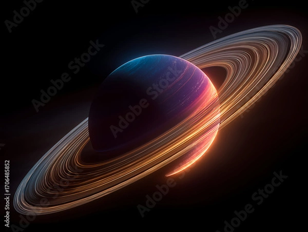 Fototapeta planet in space