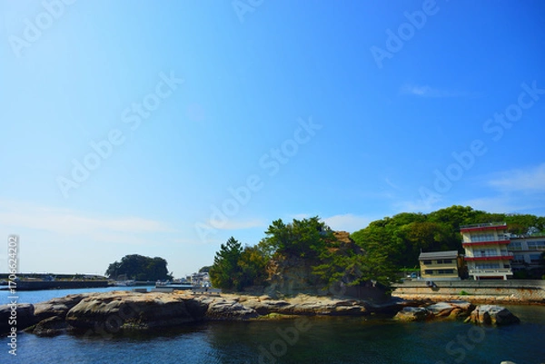 Obraz 絵島　兵庫県淡路市岩屋
