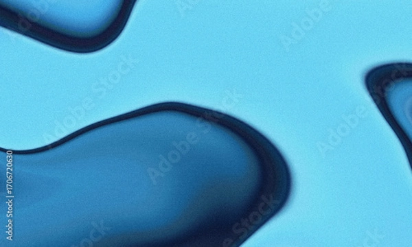 Obraz Abstract Liquid Blue Water Surface Noise  Background