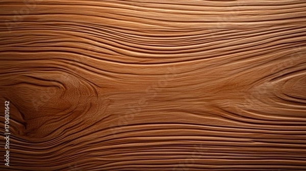 Fototapeta Close-up of textured wooden surface with natural grain patterns