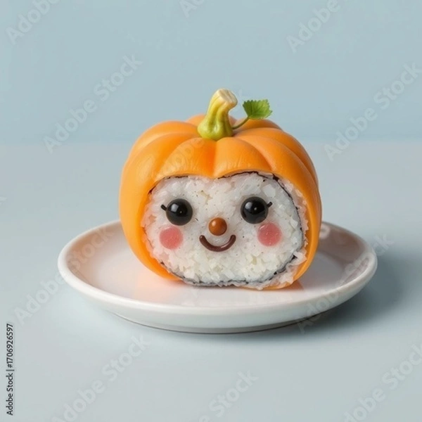 Obraz pumpkin soup with vegetables