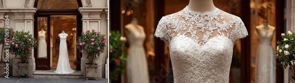 Obraz Elegant Dresses on Display