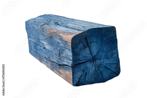 Fototapeta a piece of wood that is sitting on a table