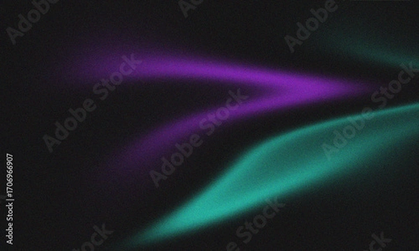 Obraz Abstract Blue Background with Flowing Lines