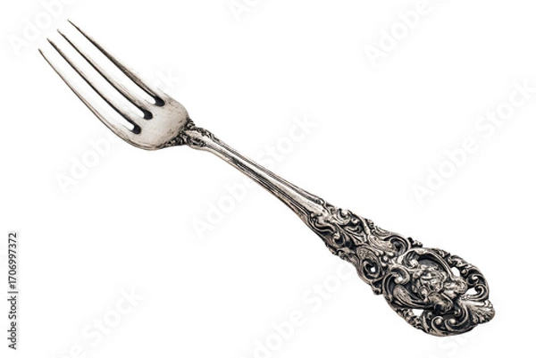 Fototapeta a fork with a handle and a handle