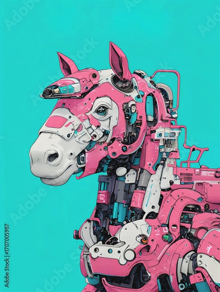 Obraz 馬ロボット
