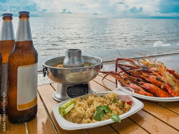 Fototapeta Fresh From the Sea to Your Plate