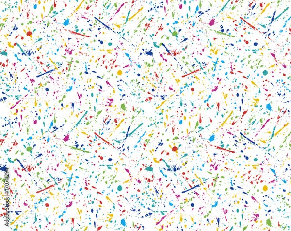 Fototapeta seamless pattern, ink splash