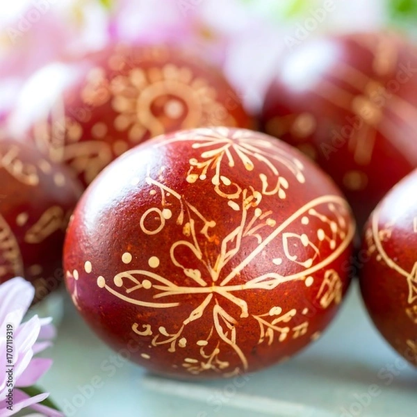 Obraz Ornate Easter Eggs