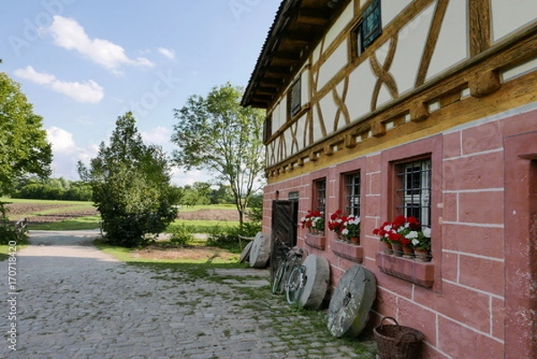 Fototapeta Mühle Bauernhof
