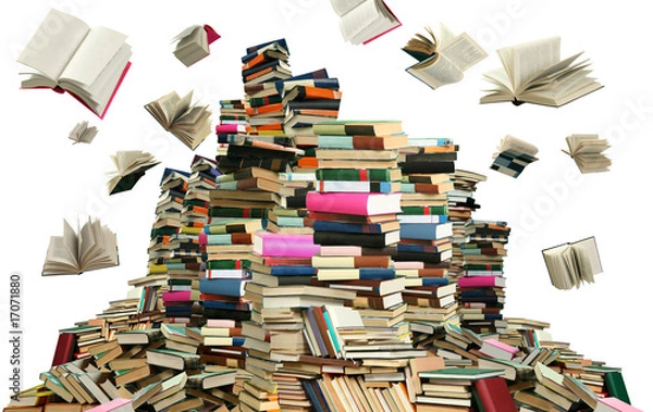 Obraz Wiele książek