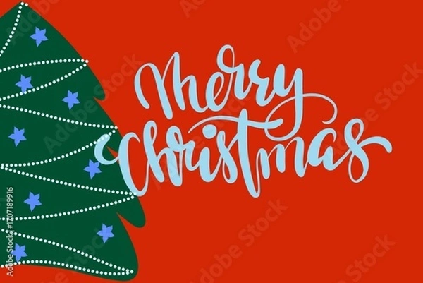 Fototapeta Merry Christmas and Happy New Year. Christmas concept.