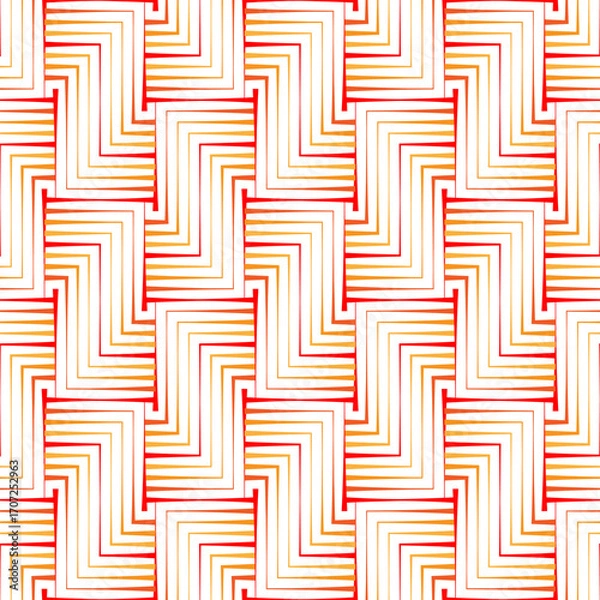 Fototapeta Geometric Lines Seamless Pattern M_2509001