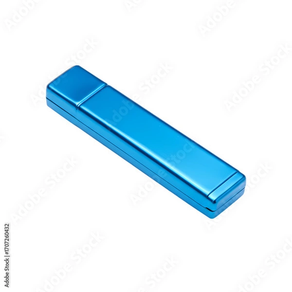 Obraz Sleek Blue Rectangular Object