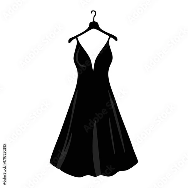 Obraz elegant dress on mannequin