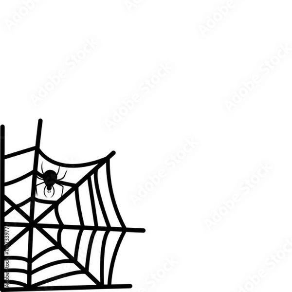 Obraz Halloween Spider Corner
