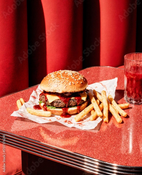 Obraz Retro Diner Combo