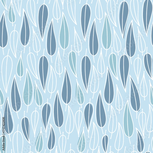 Fototapeta seamless pattern with drops