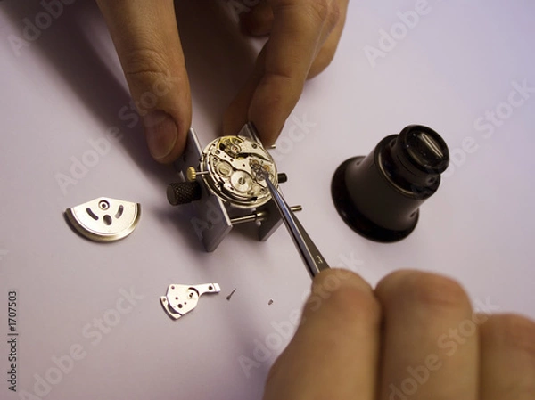 Obraz watch repair