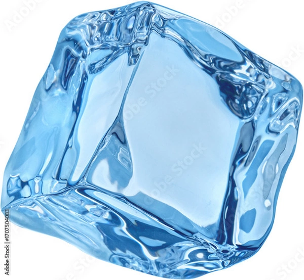 Obraz Ice cube isolated