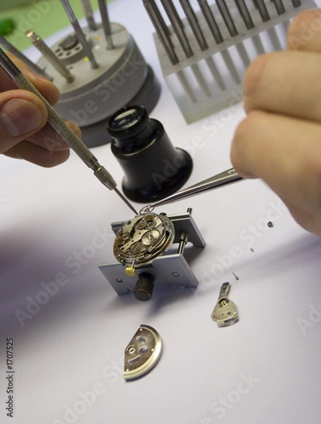 Obraz watch repair